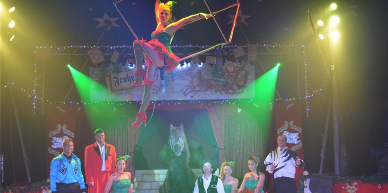 Der Weihnachtscircus kommt wieder in die Stadt, hier ein Archivfoto.