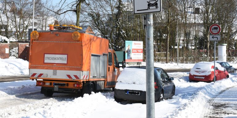 Während des massiven Wintereinbruchs im Februar verbrauchte die Stadt fast die Hälfte des Salzvolumens der gesamten Wintersaison.