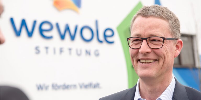 Rochus Wellenbrock, Vorstandsvorsitzender der Wewole-Stiftung, sagt den Adventsmarkt ab.