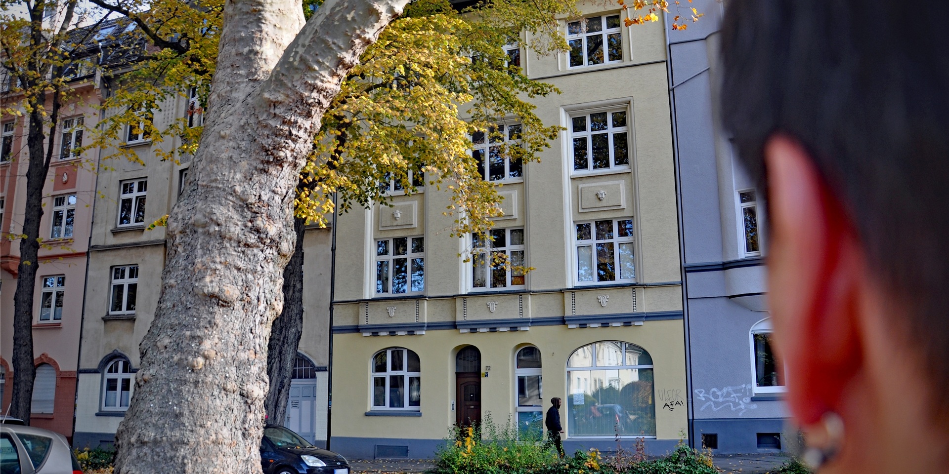 In dem gelben Altbau an der Großen Heimstraße im Kreuzviertel lag eines der potenziellen Ziele des NSU in Dortmund, die ausgespäht wurden.