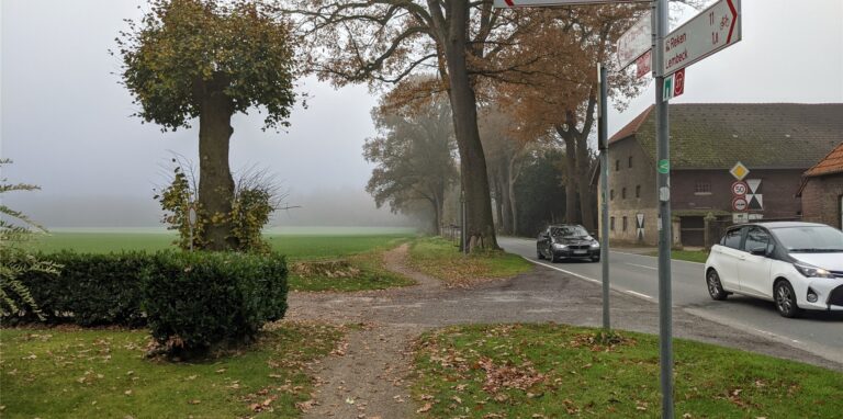 Der Radweg entlang der Schlossallee zwischen Lembeck und Wulfen soll ausgebaut werden.