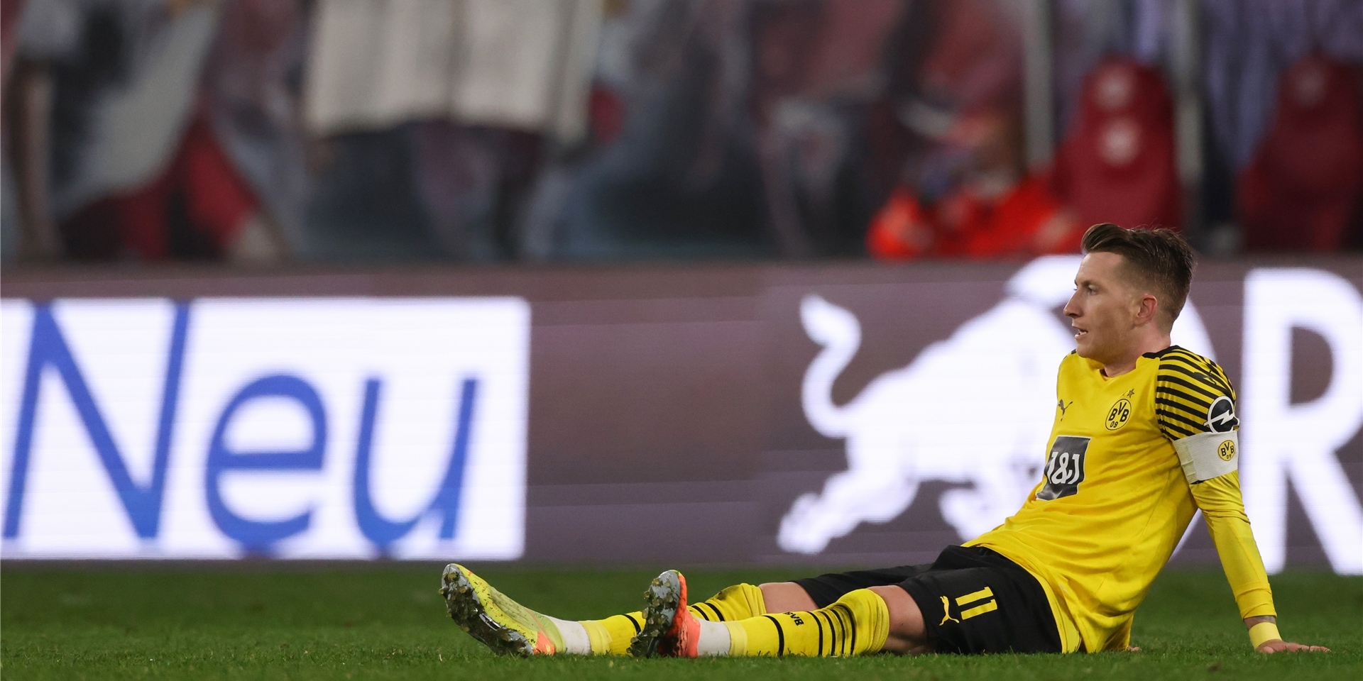 BVB-Kapitän Marco Reus war mit der taktischen Ausrichtung unzufrieden.