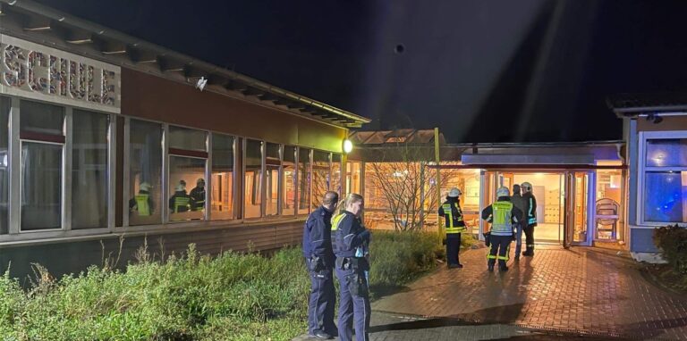 Die Feuerwehr wurde am Montagmorgen zur Marienschule gerufen.