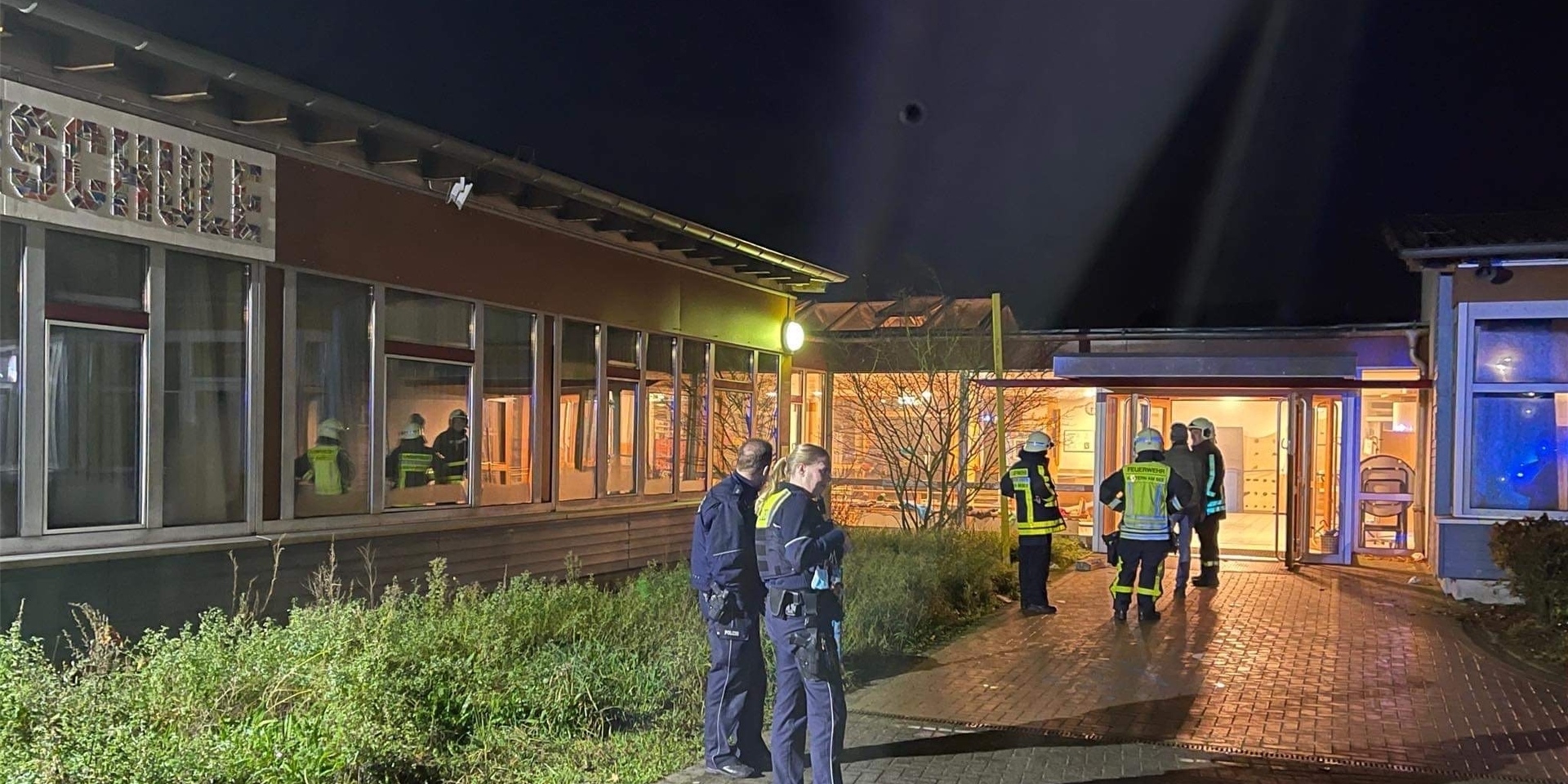 Die Feuerwehr wurde am Montagmorgen zur Marienschule gerufen.