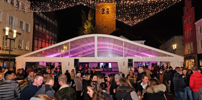 Der Dorstener Winterzauber war am Samstagabend gut besucht.