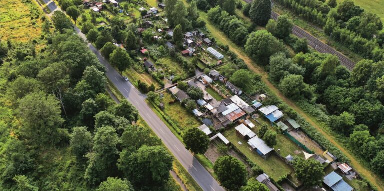 Die Bebauung auf der Grünfläche an der Victorstraße ist illegal.