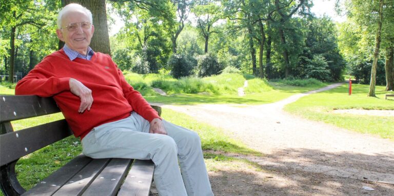 In „seinem“ Gertrudenpark fühlte sich Friedrich „Fritz“ Laukemper besonders wohl.