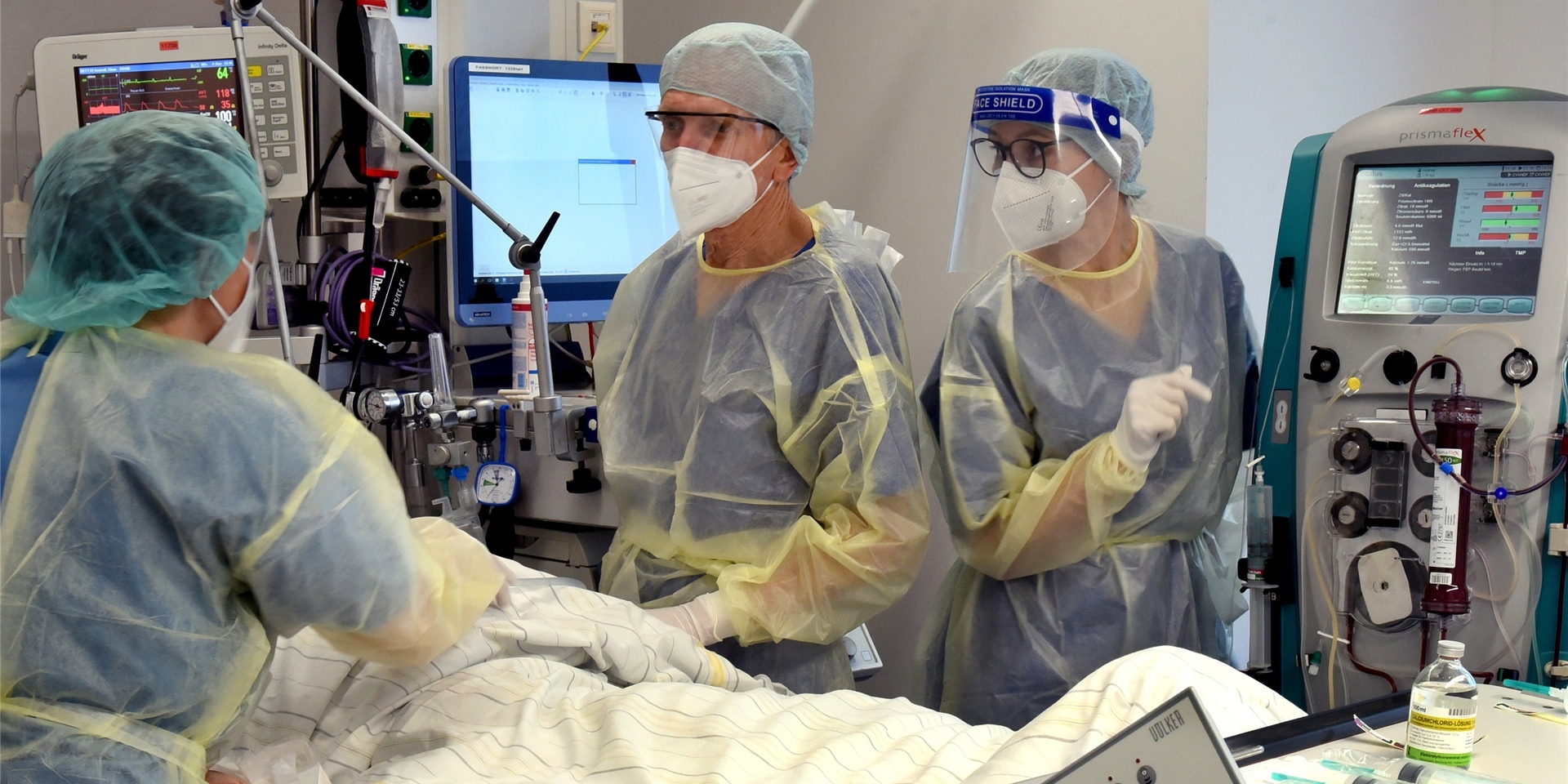 Die Zahl der Corona-Patienten in den Krankenhäusern im Kreis Recklinghausen hat sich im Laufe der Woche deutlich erhöht.
