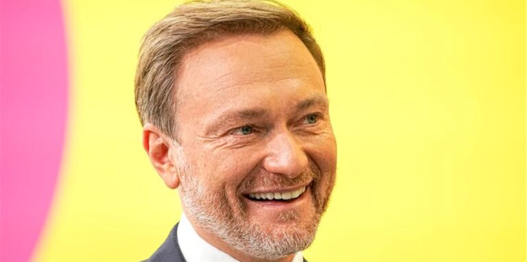 FDP-Chef Christian Lindner beim Parteitag in Berlin.