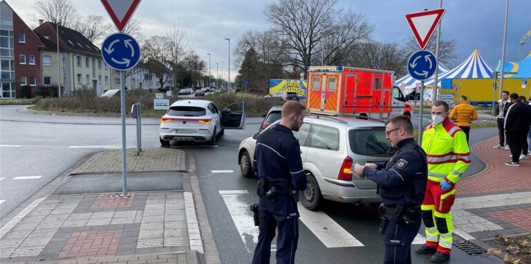 Ein Unfall passierte bereits am Sonntag an der Halterner Straße.