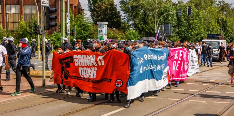Demo-Geld für die Antifa? 15 Euro pro Demo-Teilnehmer fordert „Die Fraktion“ von der Satire-Partei „Die Partei“.