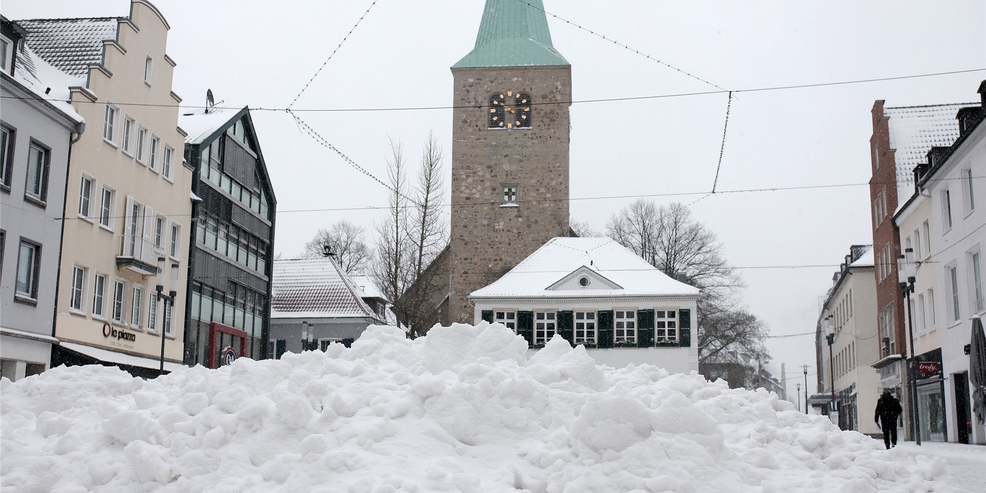 Im Februar erlebte Dorsten einen Wintereinbruch wie schon lange nicht mehr.