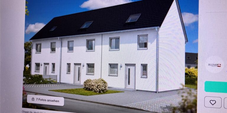 Ein Reihenhaus in Ickern, wie es Makler Jens Blume gerade für 318,000 Euro im Angebot hat.