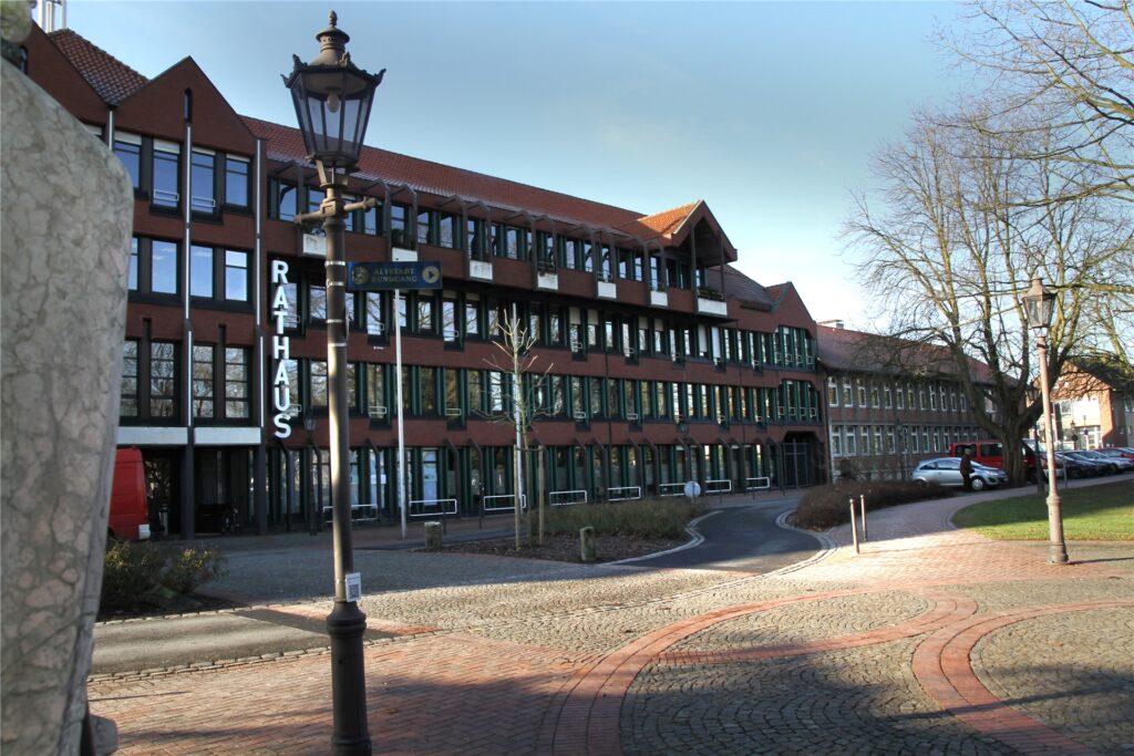 Im Halterner Rathaus wird zwischen Weihnachten und Silvester regulär gearbeitet.