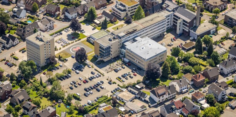 Das Sixtus-Hospital in Haltern gehört zum KKRN-Klinikverbund.