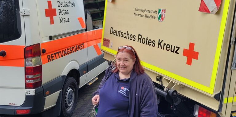 Rotkreuz-Leiterin Conny Sassor hofft darauf, dass viele Blutspender ins DRK-Heim kommen.