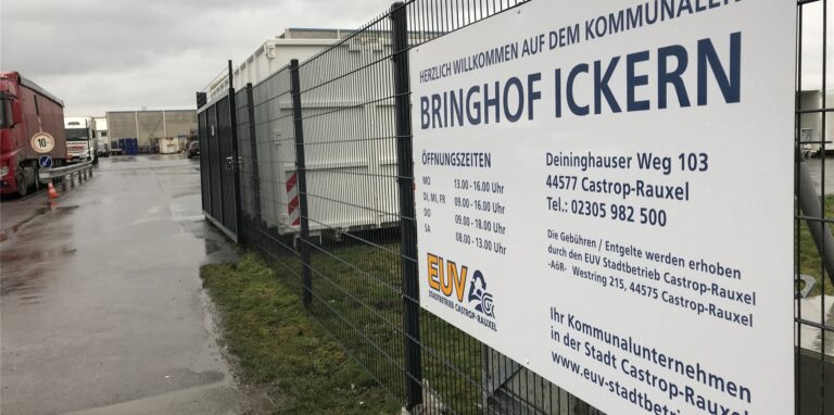 Der EUV erweitert seinen Service um rote Tonnen.