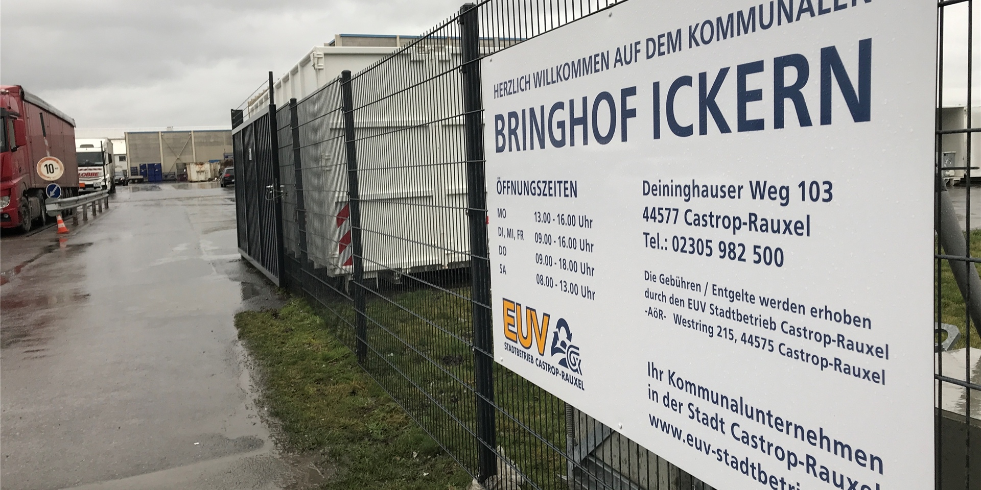 Der EUV erweitert seinen Service um rote Tonnen.