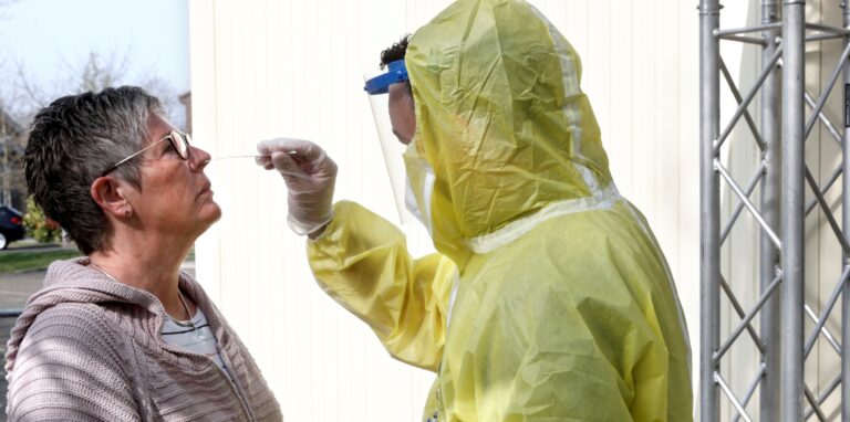 Täglich werden in Haltern über Tausend Corona-Tests durchgeführt.