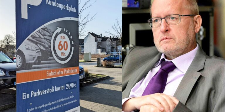 24,90 Euro muss aktuell zahlen, wer zu lange auf dem Parkplatz des Hervester Aldi-Marktes parkt.