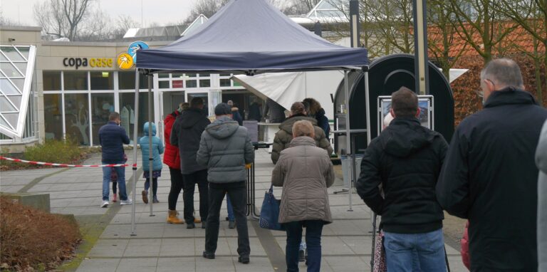 Großer Andrang herrscht aktuell an den Wochenenden am Copa Ca Backum. Das Foto entstand im Januar beim Tag der offenen Tür.