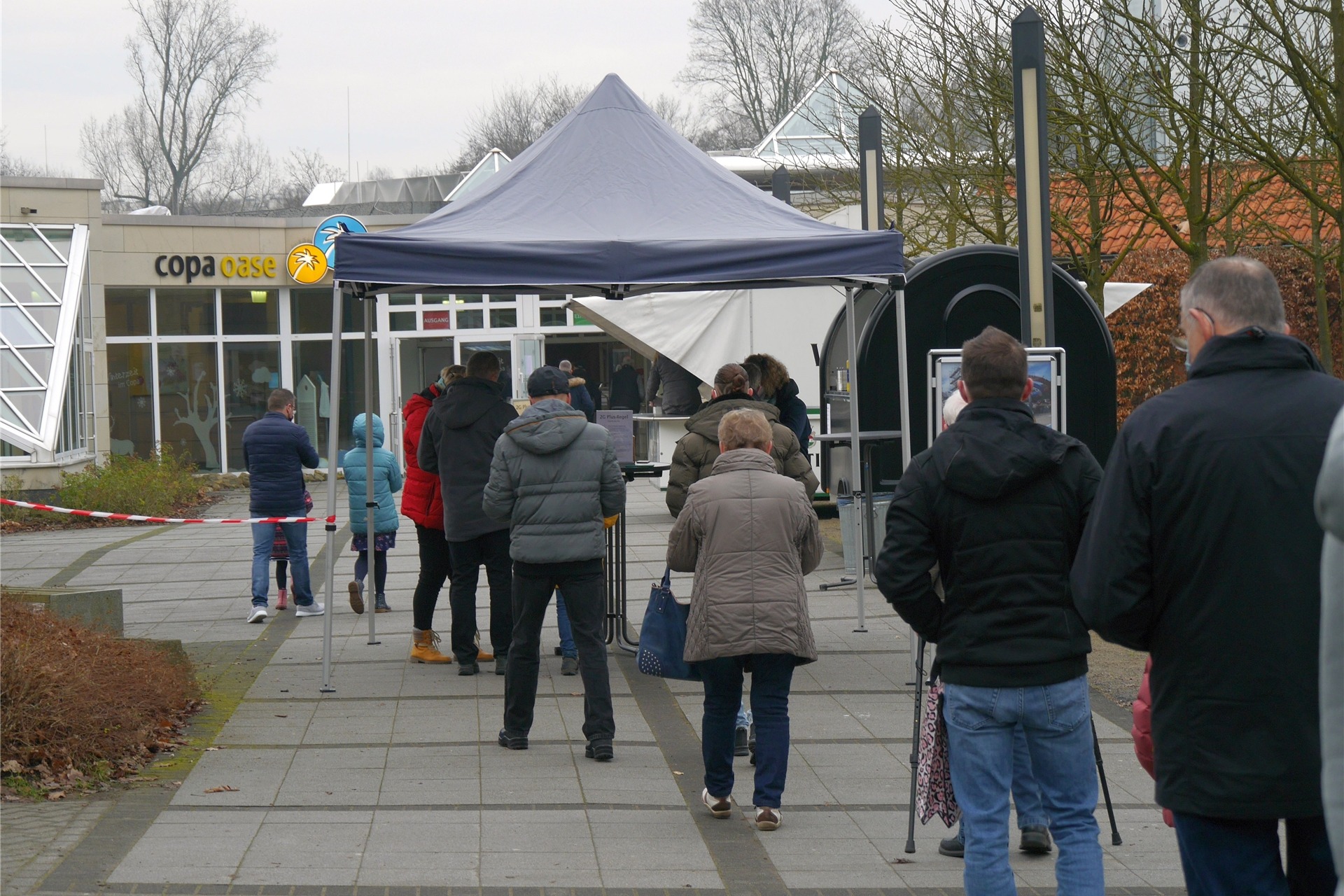 Großer Andrang herrscht aktuell an den Wochenenden am Copa Ca Backum. Das Foto entstand im Januar beim Tag der offenen Tür.