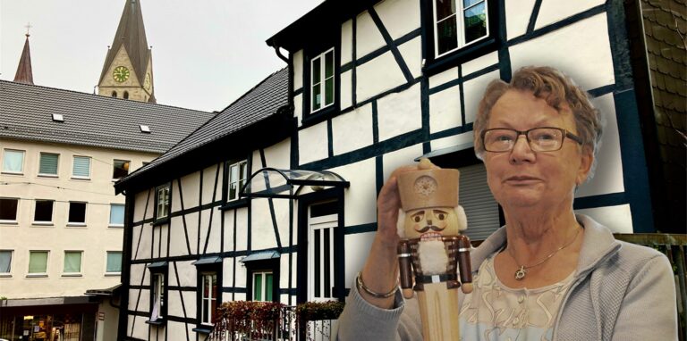 Ursula Hülsmann ist in der Altstadt ein altbekanntes Gesicht. In ihrem Haus am Biesenkamp betrieb sie lange Jahre ihr Kunstgewerbe-Lädchen „Biesenkämpchen“. Jetzt steht das Haus zum Verkauf.