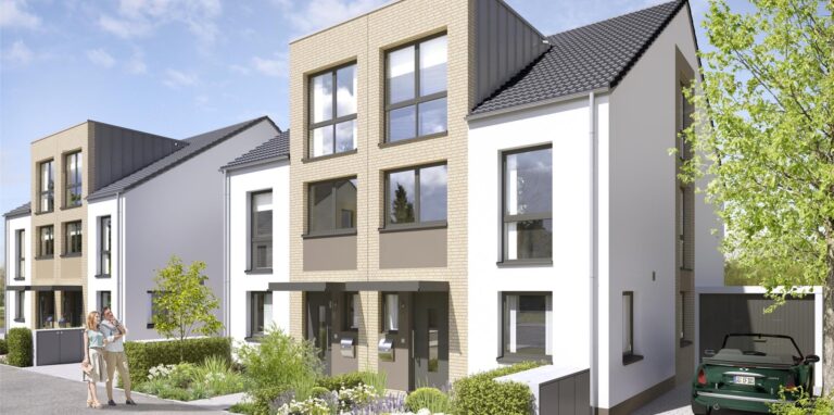 Die Dornieden-Gruppe realisiert an der Recklinghauser Straße ein Neubauprojekt mit insgesamt 179 Einfamilienhäusern.