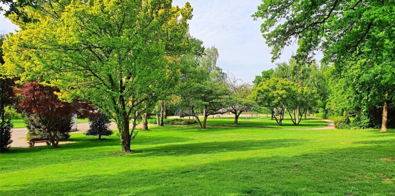 Der Stadtpark in Oer-Erkenschwick.