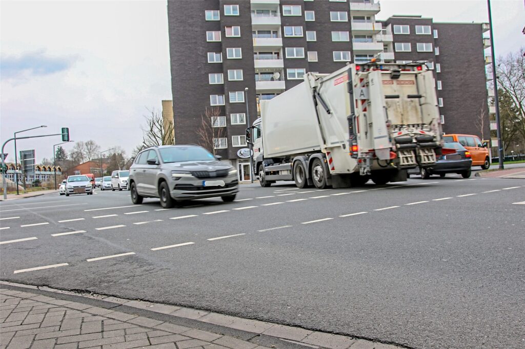 Als Unfallschwerpunkt gilt nach den Kriterien der Polizei die Kreuzung Feld-/Schützen-/Kaiserstraße.