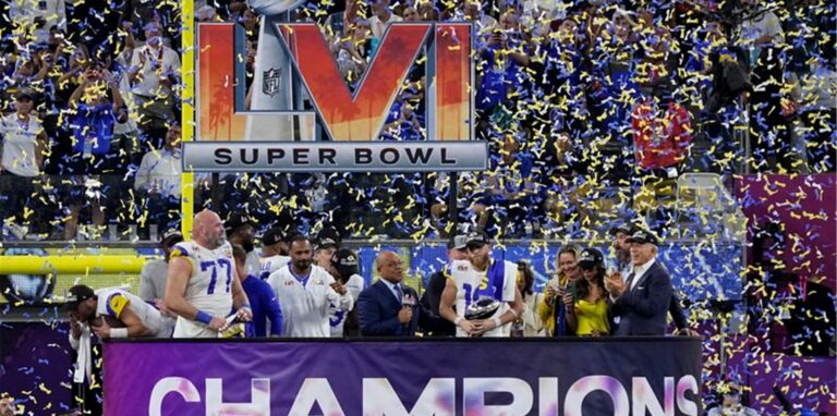 Die Los Angeles Rams sind die Super-Bowl-Champions.