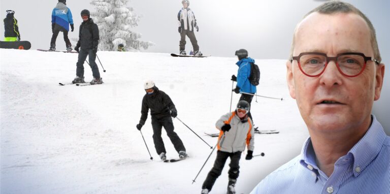 Schüler des Adalbert-Stifter-Gymnasiums sind in Südtirol zur Skifreizeit. Schulleiter Joachim Höck findet diese Entscheidung richtig.