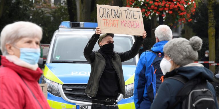 Nicht nur bei der Maskenpflicht, wie hier auf dem Westenhellweg, scheiden sich die Geister der Dortmunder Landtagskandidaten.