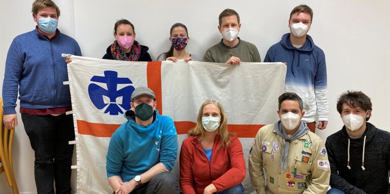 Die Vorbereitungsgruppe der Pfadfinder traf sich zum ersten Mal in Haltern.