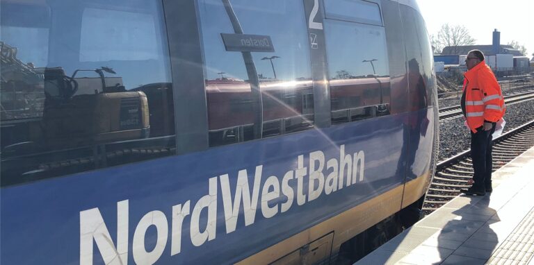 Der RE 14 der Nordwestbahn fährt in Dorsten wieder, zwischen Gladbeck-West und Essen werden jedoch noch Ersatzbusse eingesetzt.