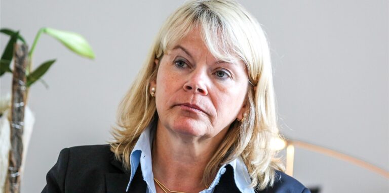 Polizeipräsidentin Friederike Zurhausen stellte den Kriminalitätsbericht vor.