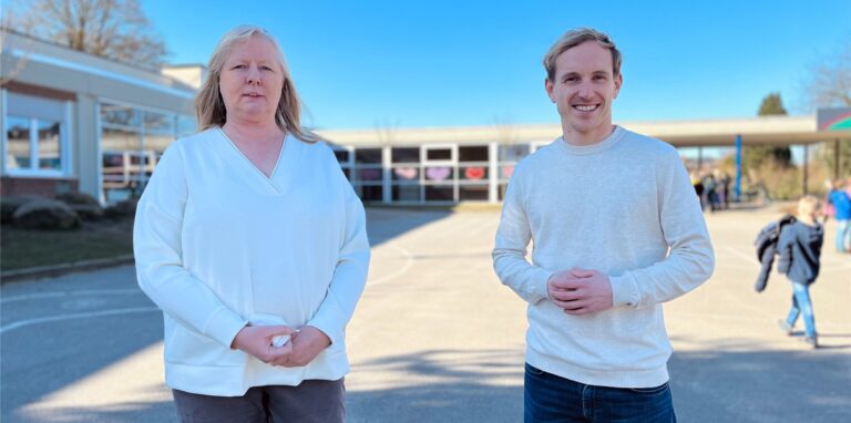 Schulleiterin Veronika Beher verlässt die Silverbergschule. Konrektor Julian Lewe übernimmt derzeit kommissarisch ihre Position.