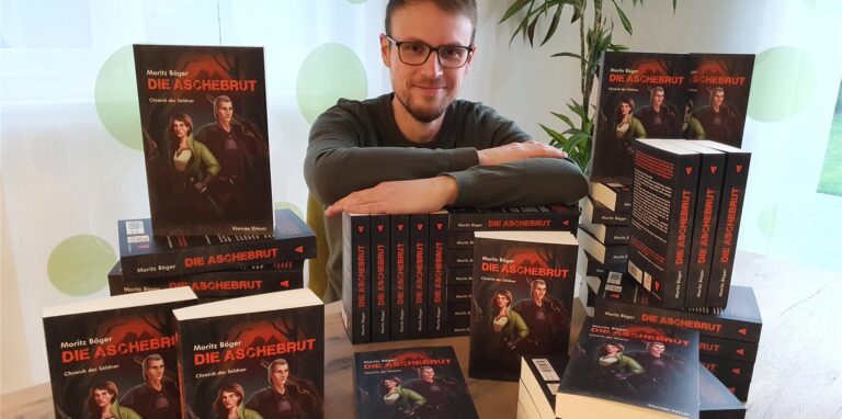 Moritz Böger hat seinen ersten Roman veröffentlicht.