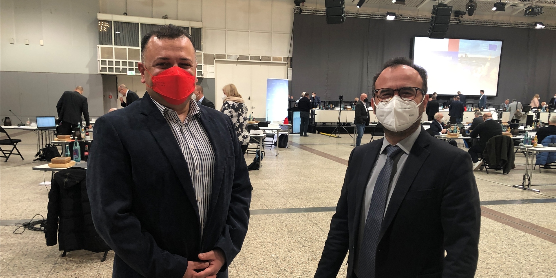 Cüneyt Karadas (SPD) und Emre Gülec (BVT) fanden eindringliche Worte im Rat.