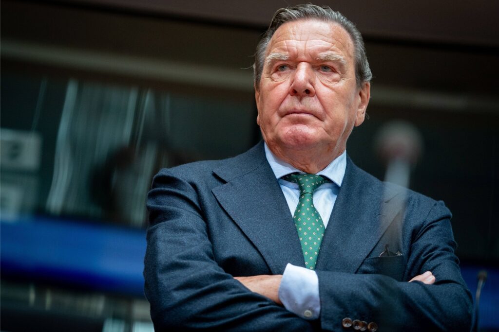 Gerhard Schröder (SPD), ehemaliger Bundeskanzler und jetziger Leiter Verwaltungsrat Nord Stream 2 Gerhard Schröder (SPD), ehemaliger Bundeskanzler und jetziger Leiter Verwaltungsrat Nord Stream 2