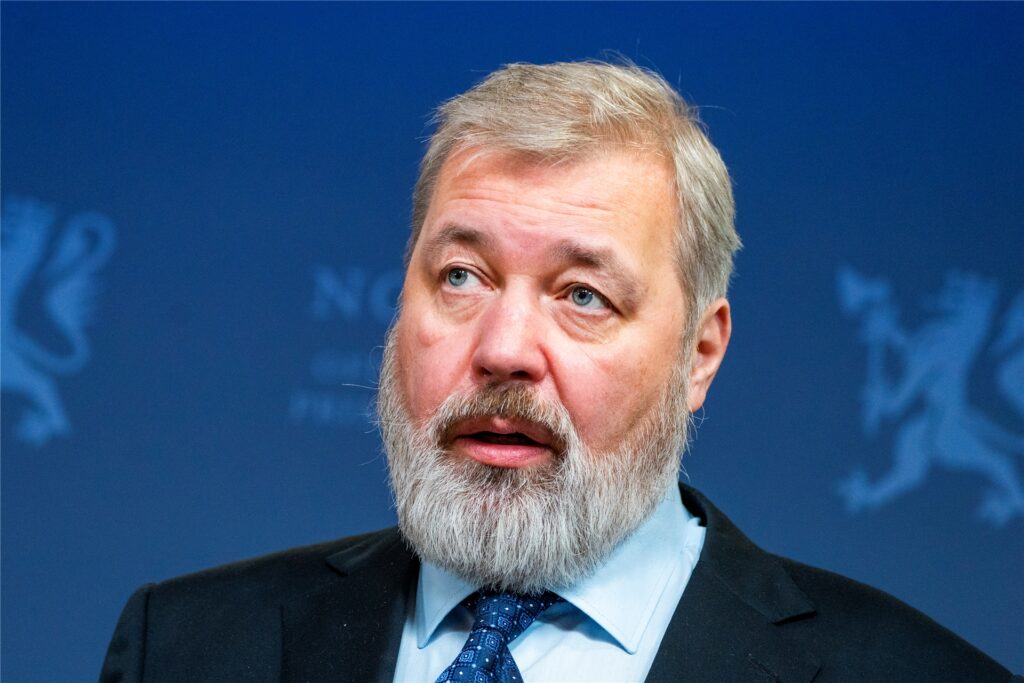 Dmitri Muratow, Chefredakteur der Moskauer Zeitung Nowaja Gaseta und Friedensnobelpreisträger.