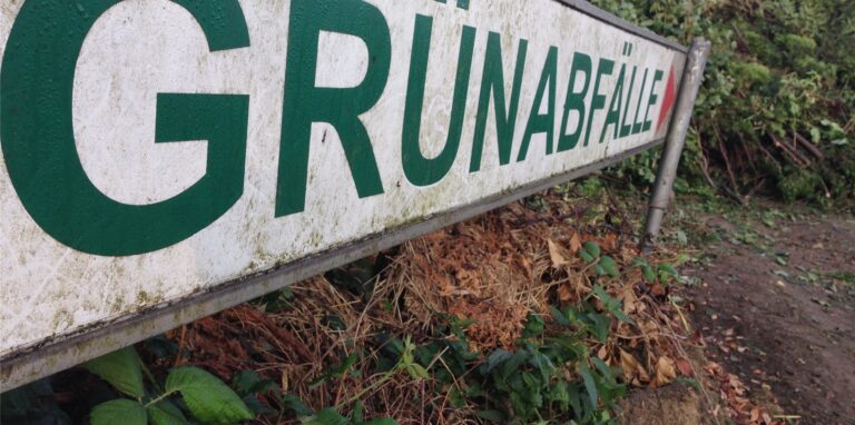 Grünabfälle werden ab Montag kostenfrei entgegengenommen.