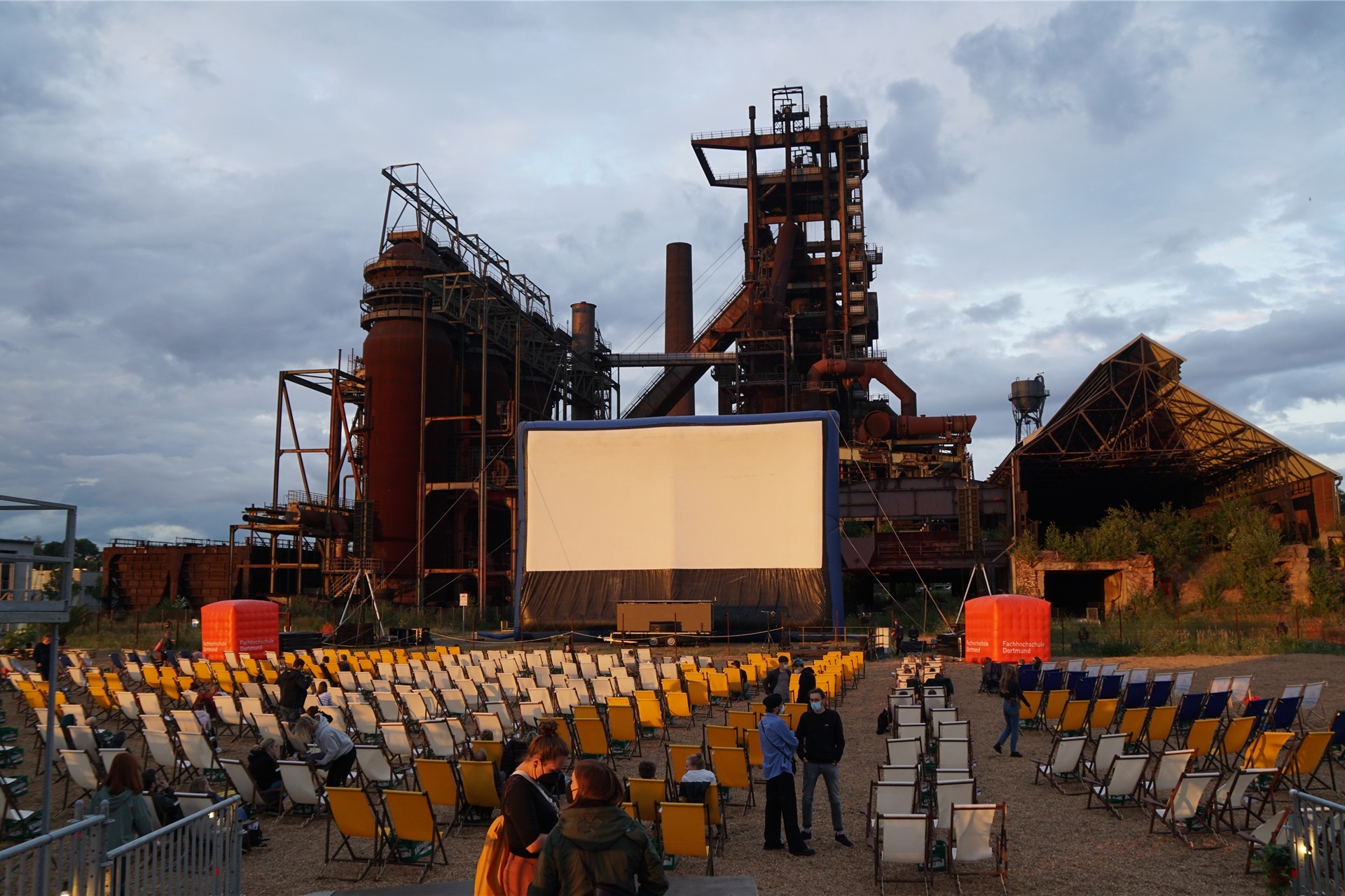 Auf Phoenix-West soll es auch 2022 wieder ein Open-Air-Kino geben.