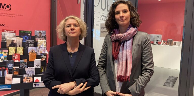 Auf einer Wellenlänge: Regina Selter (l.) und Dr. Florence Thurmes leiten ab März gemeinsam das Museum Ostwall im Dortmunder U.