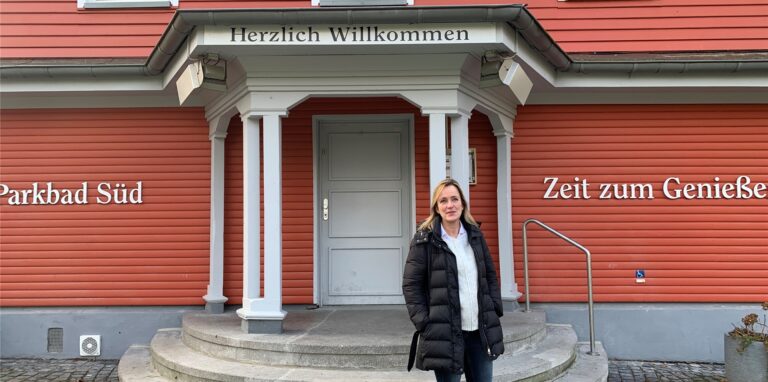 Marlen Kempf betreibt das Restaurant im Parkbad Süd. Dass ihr Lokal von Einbrechern heimgesucht wurde, trifft sie schwer.