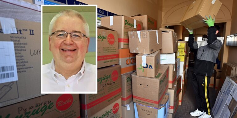 Der Hertener DRK-Vorstand Ralph Hoffert rät davon ab, nicht koordinierte und angeforderte Sachspenden in Richtung Ukraine zu schicken. Denn vor Ort mangele es an Kapazitäten für das Sortieren und Lagern.