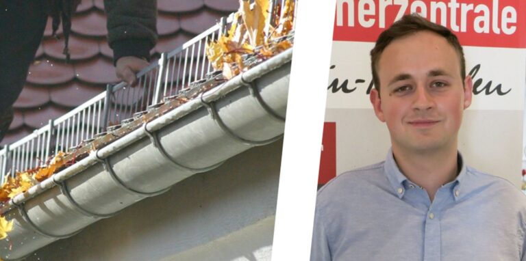 Eine Dachrinnenreinigung darf in einer Nebenkostenabrechnung nur auftauchen, wenn sie auch schon im Mietvertrag eindeutig unter anfallenden Kosten vermerkt ist, so Mieterbund-Anwalt Nils Himmelmann.
