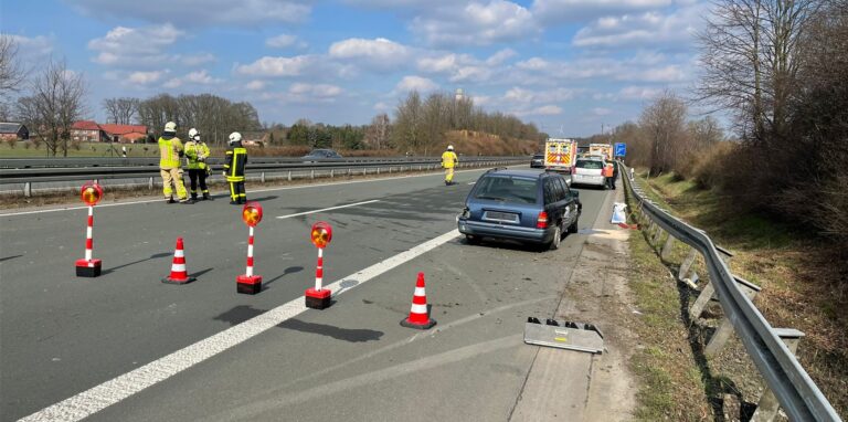 Die A 31 in Richtung Emden wurde vollgesperrt.
