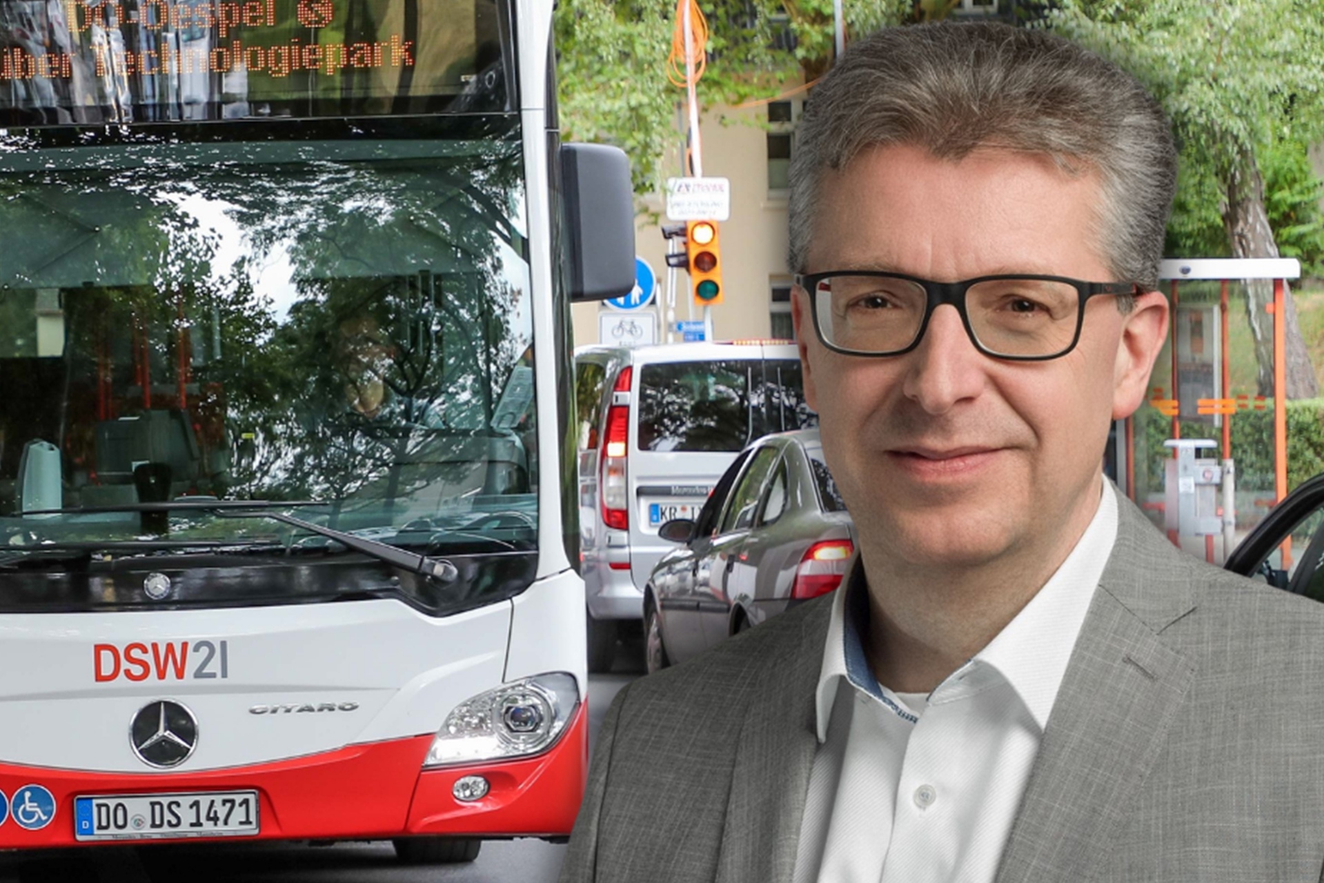 DSW21-Unternehmenssprecher Frank Fligge hat eindrucksvolle Zahlen zu den steigenden Dieselkosten für die Busse.