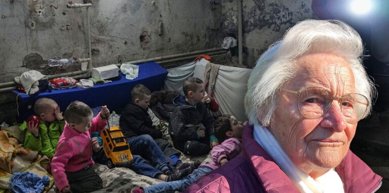Wenn meine Oma Irene heute Bilder von ukrainischen Kindern in Luftschutzbunkern sieht, erinnert sie sich an die Zeit, als sie vierzehn Jahre alt war. Und selbst in so einem Bunker um ihr Überleben kämpfte.